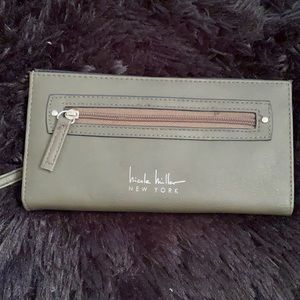 Nicole Miller Green Wallet